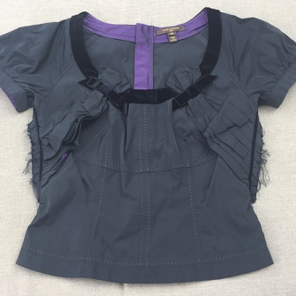 LOUIS VUITTON Vintage Paris Top - Picture 1 of 16